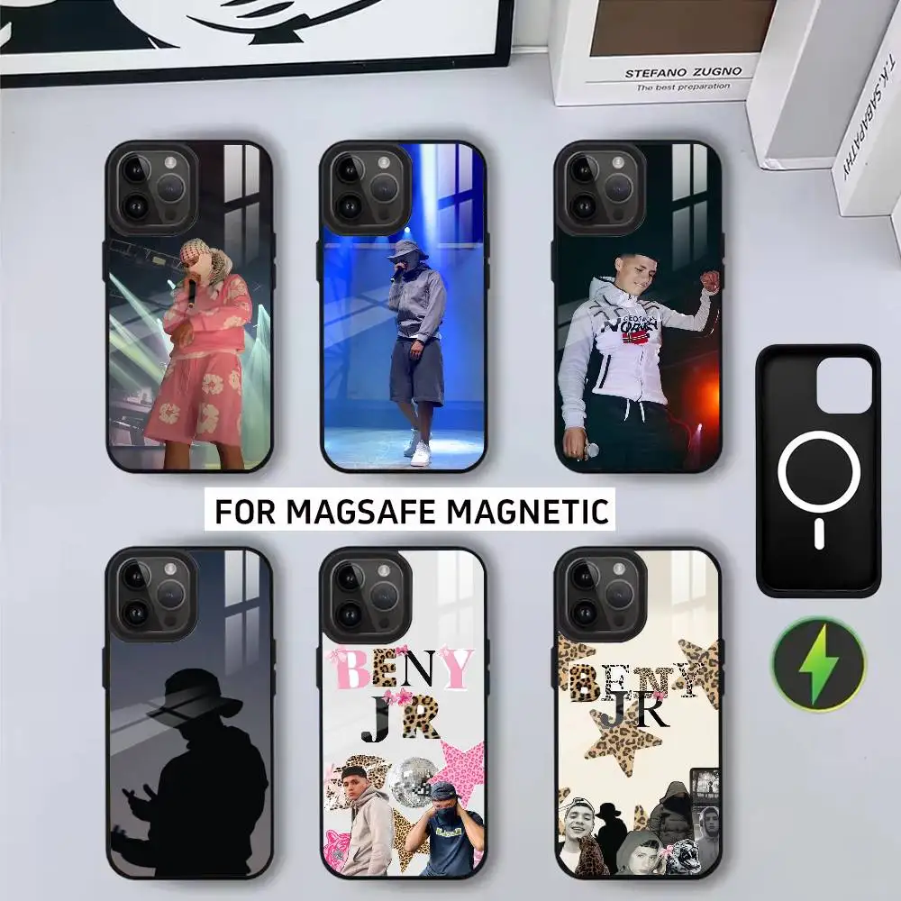 Чехол для телефона Masked Singer B-Beny J-Jr-S для iPhone 17,16,15,14,13,12,11 Plus, Pro Magnetic с беспроводной зарядкой Magsafe