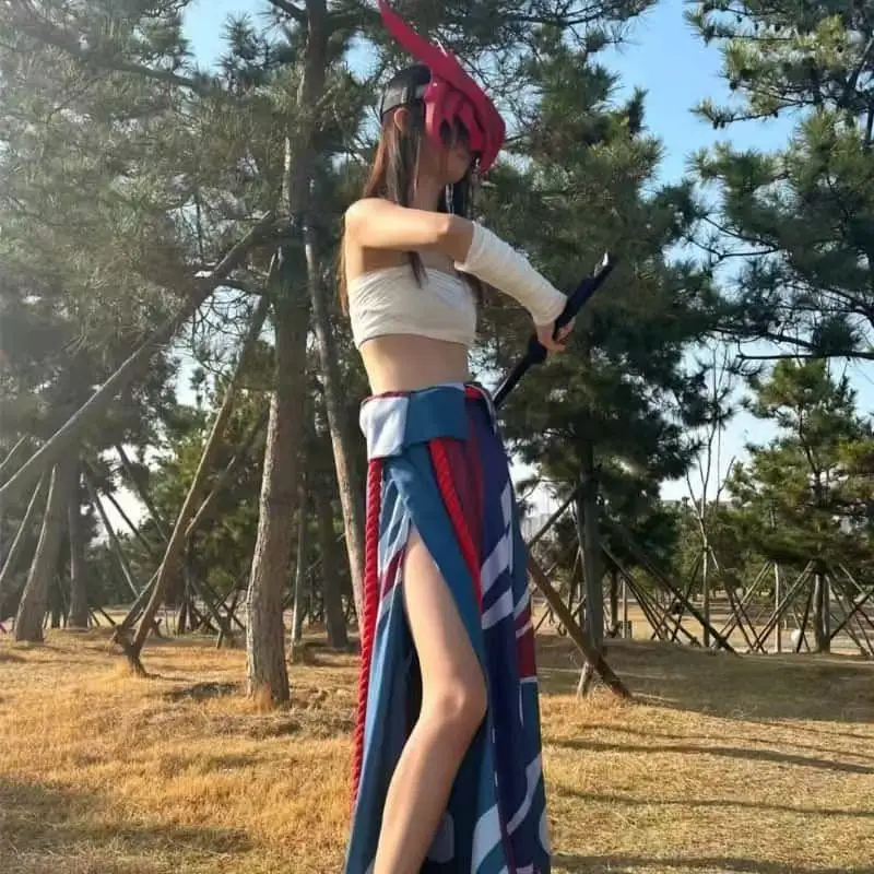 الكلاسيكية كاريكاتير لعبة تأثيري حلي الرجال النساء بطل تنورة هالوين كرنفال الشارع كوس البدلة المتخصصة ملابس أنيقة