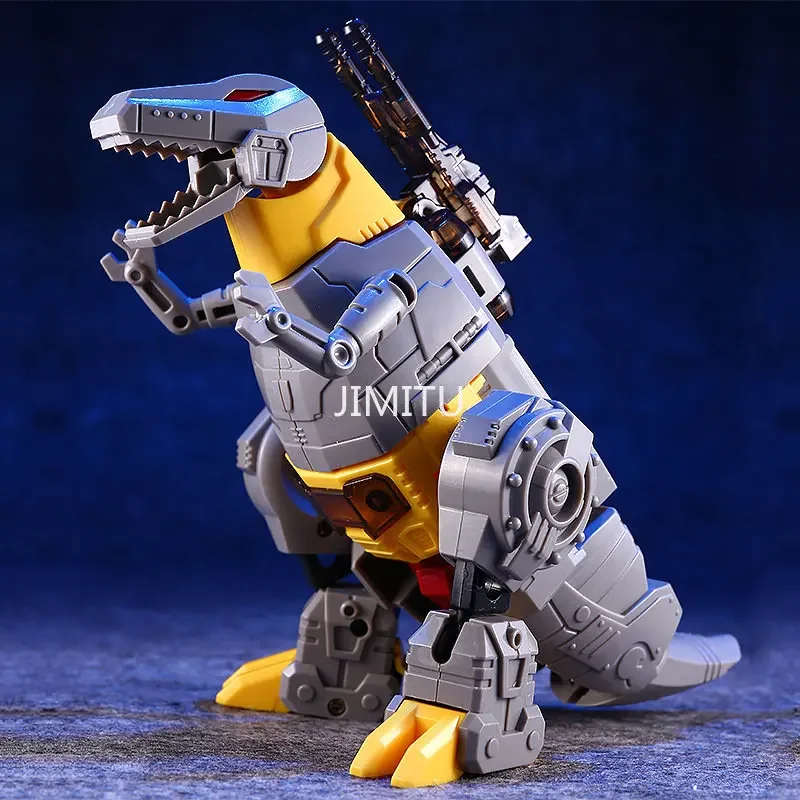 Kbb G1หุ่นยนต์แปลงร่าง TF grimlock ทำมือประกอบโมเดลตุ๊กตาขยับแขนขาได้ของเล่นสำหรับเด็กผู้ชาย