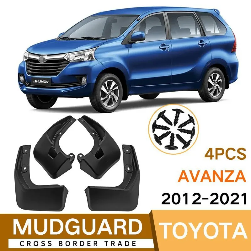 Suitable for Toyota Avanza 2012-2021 fender tile auto parts cross border car accessories mud flaps 4runner accessories