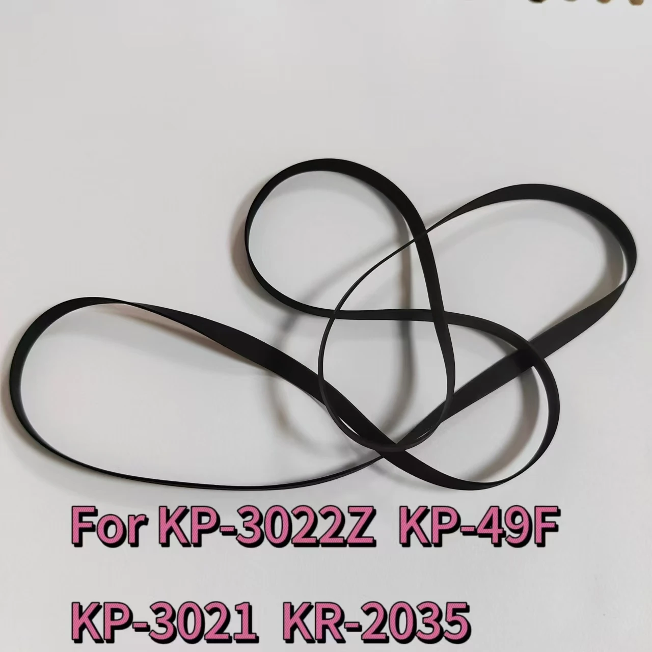 Turntable Drive Belt For KENWOOD KP-3022Z  KP-49F  KP-3021  KR-2035 Wrap-around Belt Part Replacement