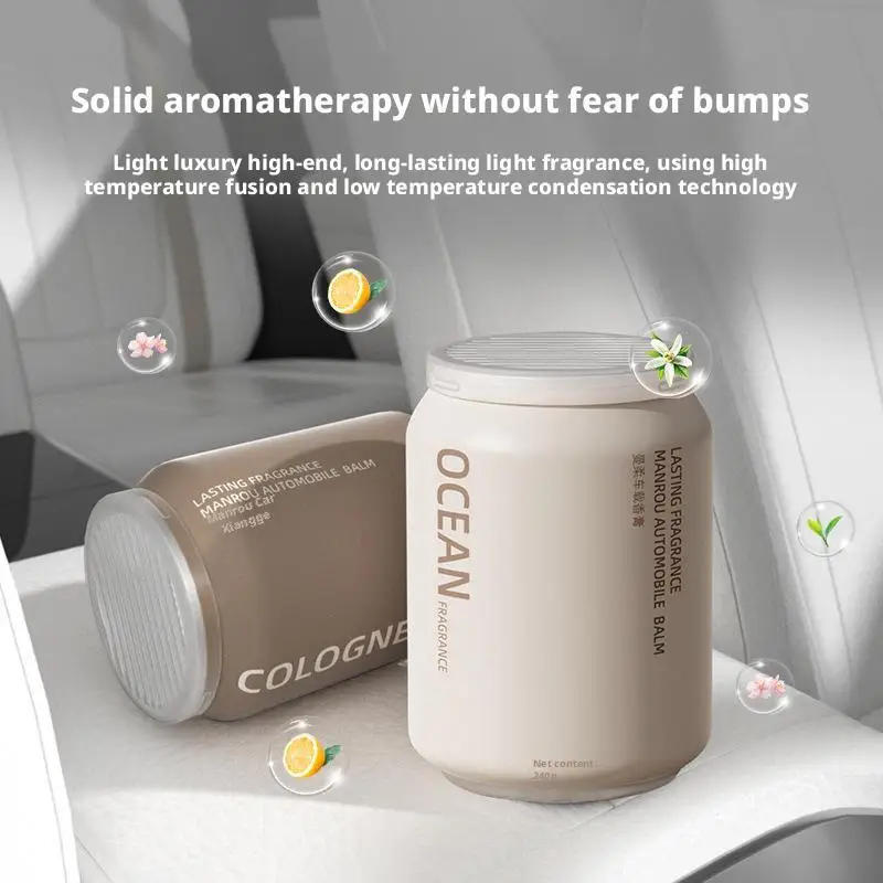 

Автомобильный освежитель воздуха Cola Can — твердый ароматический бальзам, долговечный устранитель запаха, забавное украшение для ароматерапии для транспортных средств W0T5