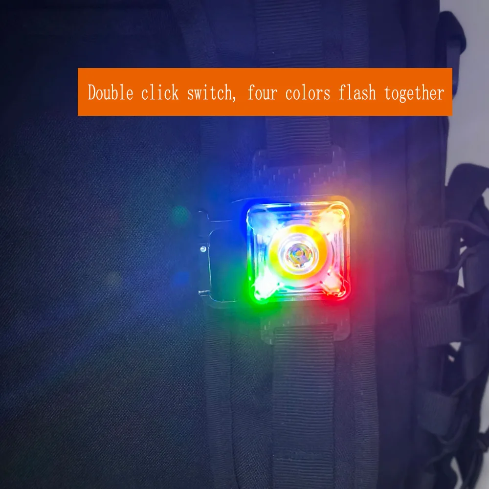 Micro linterna táctica USB recargable camping senderismo - imagen 4