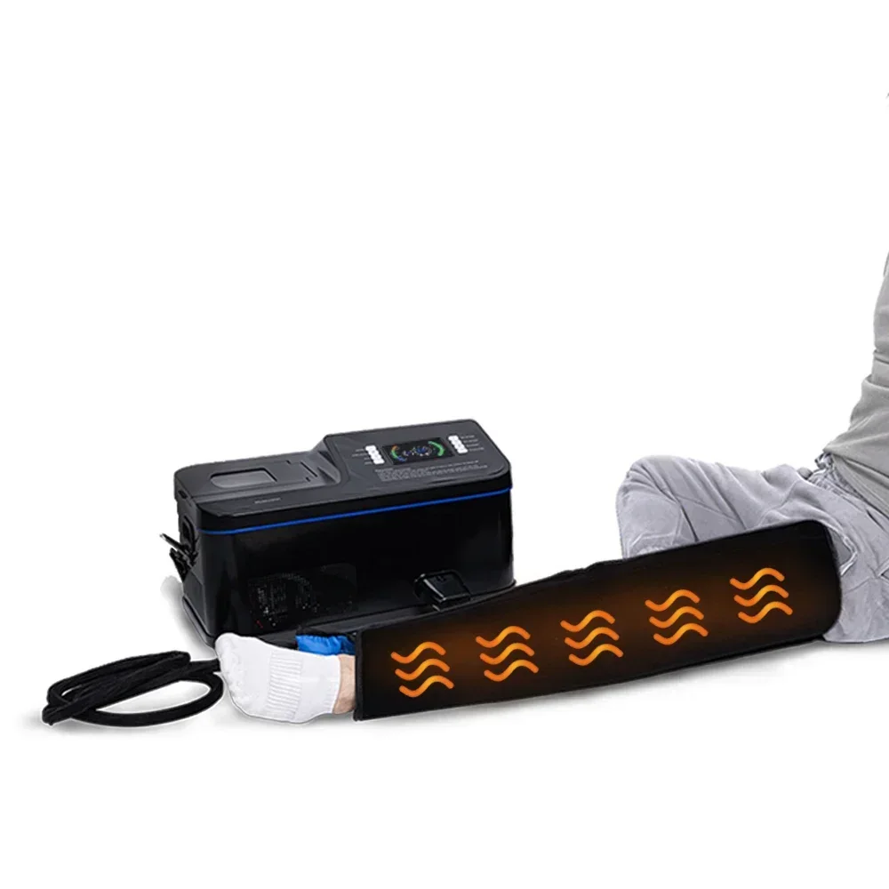 Professional Sports Recovery Water Cycling Heating And Cooling Cold Therapy Leg Compression Machine For Muscle Joint Pain Relief