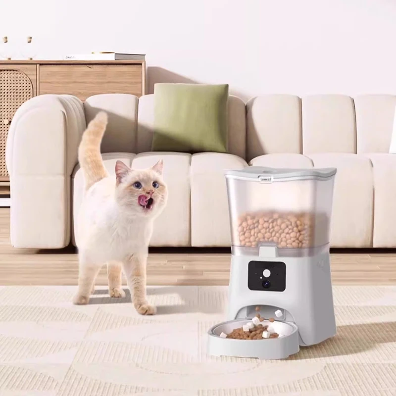 

Cat Automatic Feeder Visual Cat Food Smart Pet Dog Dog Feeding Machine