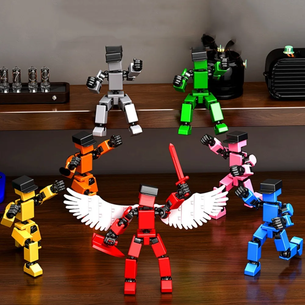

Multi-Jointed Multi Joint Movable Model Movable Robot Action Figure 3D Printed Mannequin Model Doll Novelty Shapeshift Robot