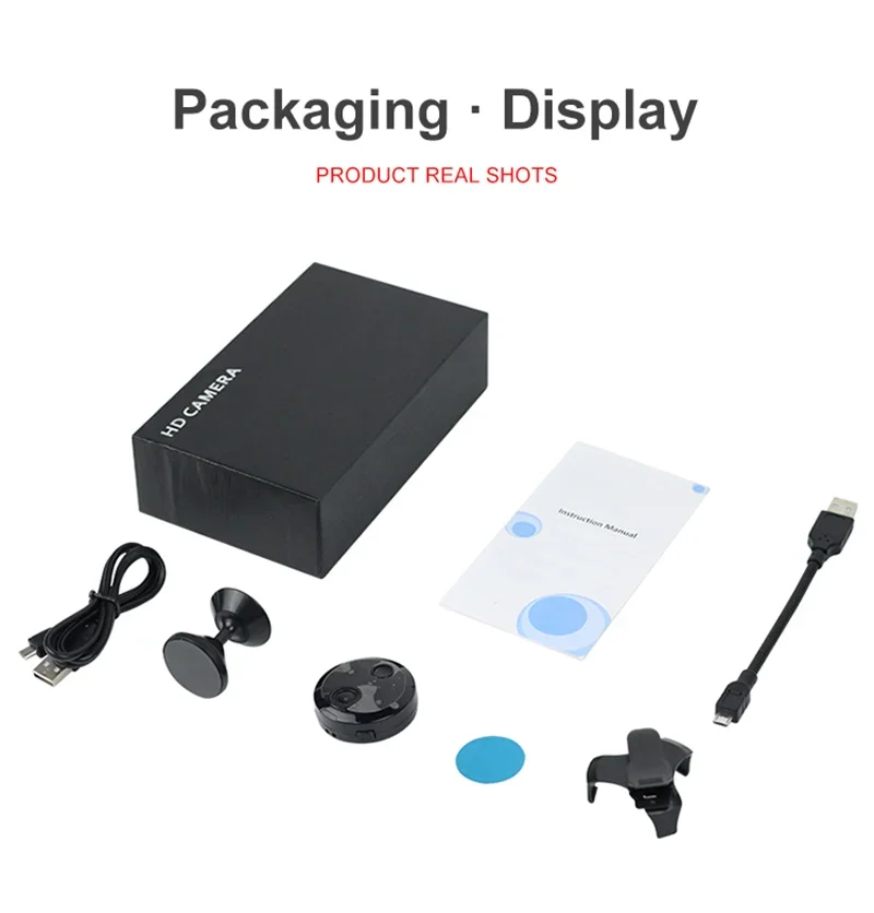 1080P HD Night Vision Camera Wireless WiFi IP Network Camera Household Camcorder Home Security Protection Surveillance Moniter