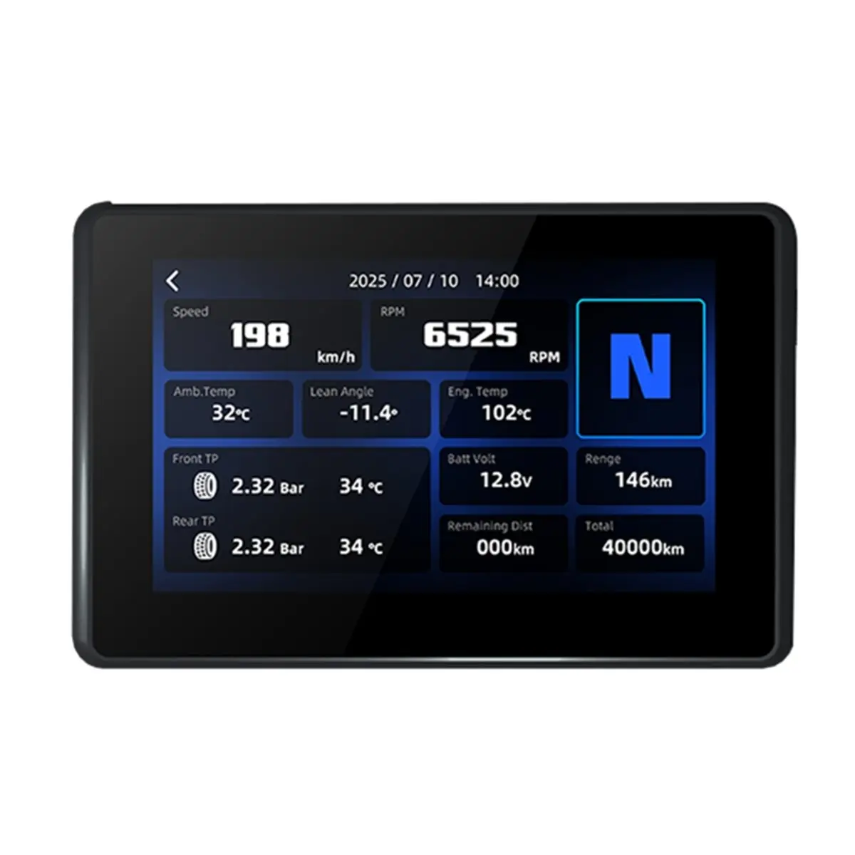 SCLS 5 Inch Monitor for R1200GS ADV/ R1250GS ADV/S1000XR Motorcycle GPS Navigation Carplay Android Auto Motorbike Monitor