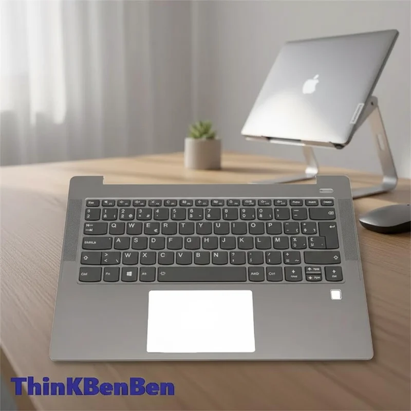 

Серый верхний корпус клавиатуры BE Belgian Grey с подставкой для рук для Lenovo Ideapad S540 14 14IWL 14IML 14API 5CB0S17238