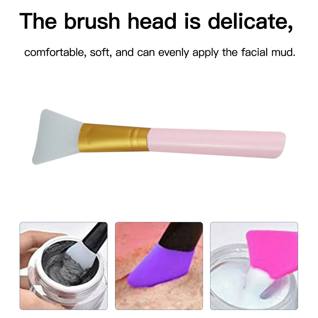 8Pcs DIY Beauty Tools Set Plastic Silicone Bowl Spatula Face Mud Brush Measuring Spoon Bottle