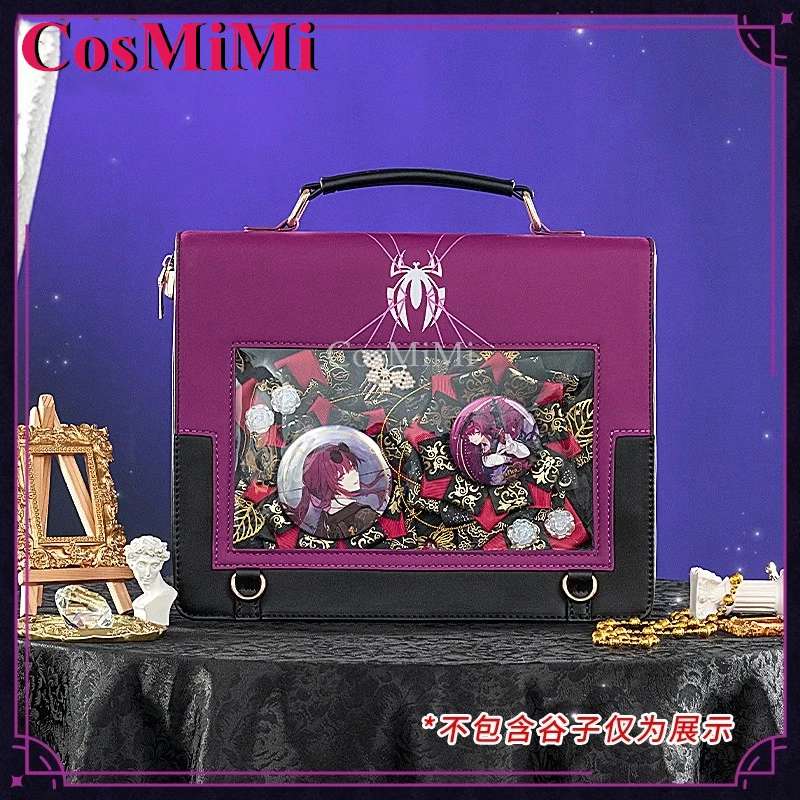 CosMiMi Hot Game Honkai: Star Rail Kafka Cosplay Theme Impression Pack Daily Preppy Commuter Backpack Messenger Bag Cute Itabag