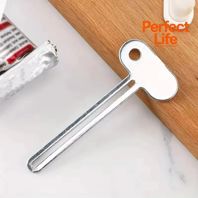 Cast Iron Toothpaste Tube Squeezer, Manual Toothpaste Dispenser, Bathroom Accessories Metal Tube Wringer, No Power Required