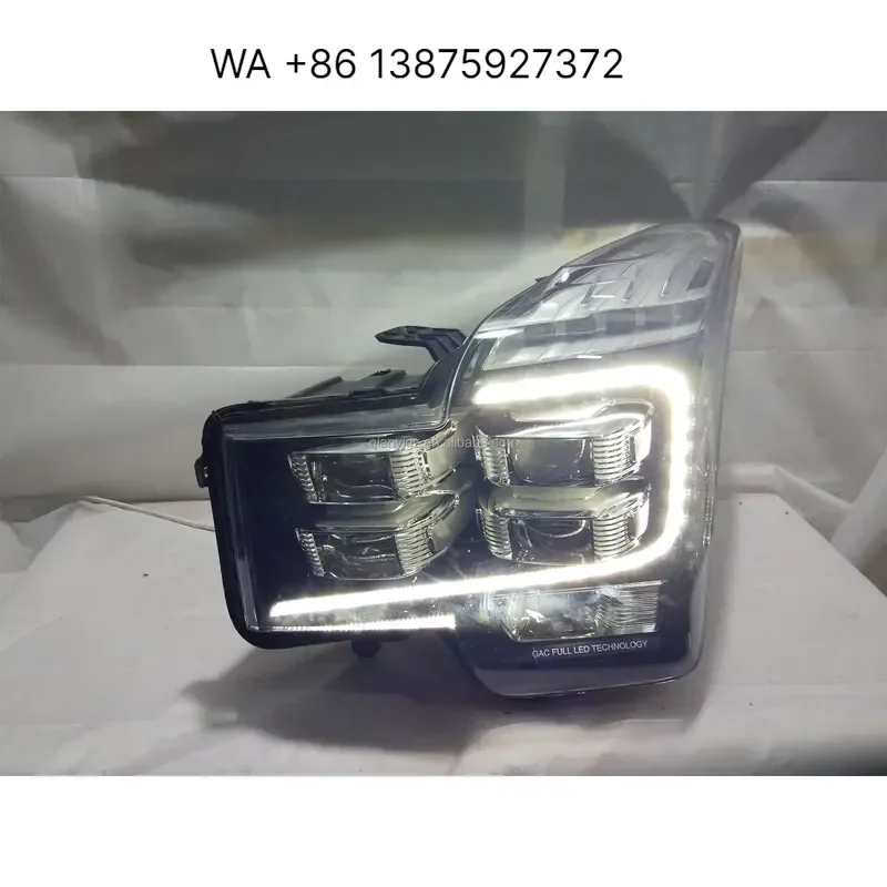 WMWMNU LED Headlamp for Trumpchi GS8 Front Combination Lamp Applicable to Original Disassembly and Refurbishment