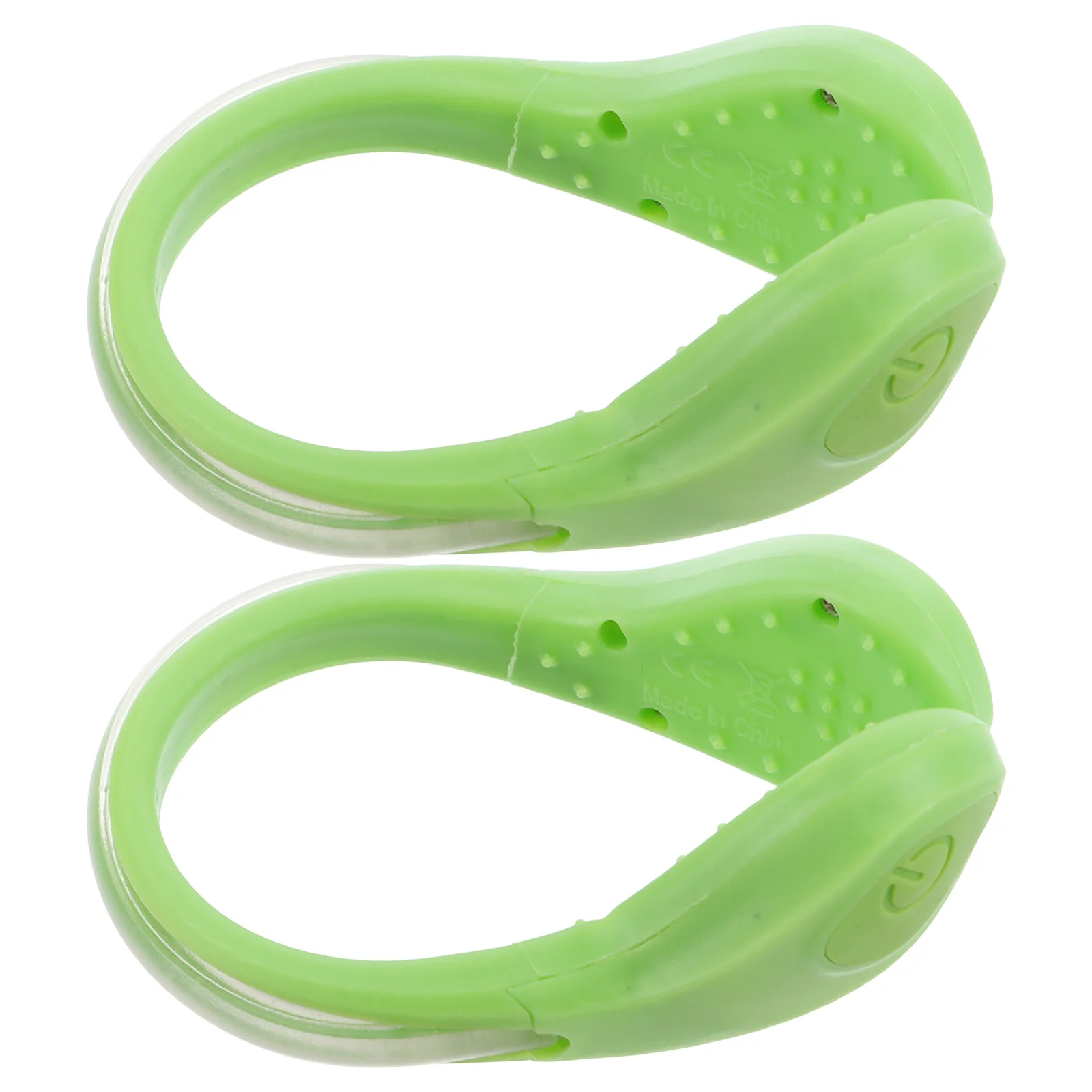 2Pcs LED Shoe Clip Lights Flash Safety Clip Night Running Gear Bright Reflective Running Lights for Runners Walkers Cycling