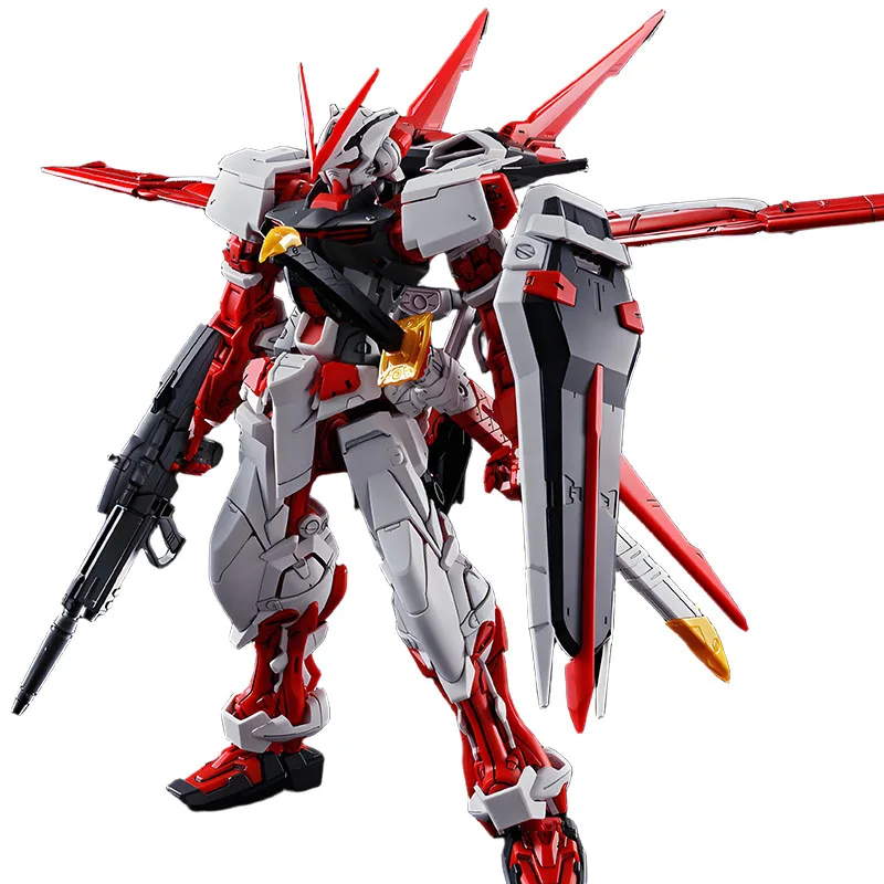 Bandai Original MODELL KIT GUNDAM MG GUNDAM ASTRAY RED FRAME FLIGHT UNIT Anime Figur Montage Modell Spielzeug Modell Geschenke für Jungen