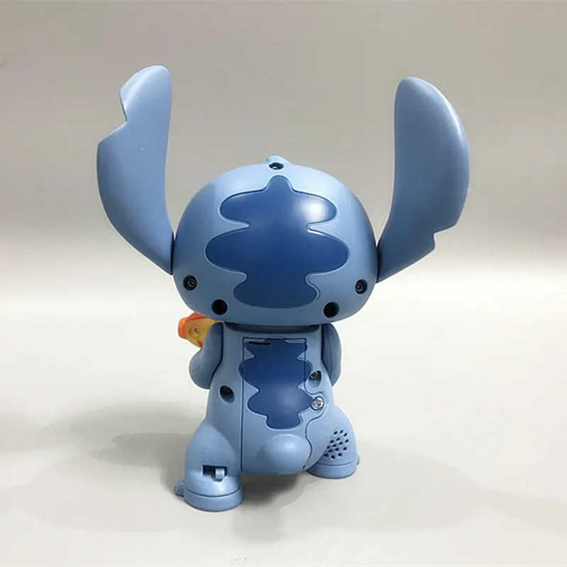 Disney Lilo&Stitch Model Toys Cartoon Anime Sound and Light Stitch Doll Action Figure Toy Desktop Ornament Boy Kawaii Gift
