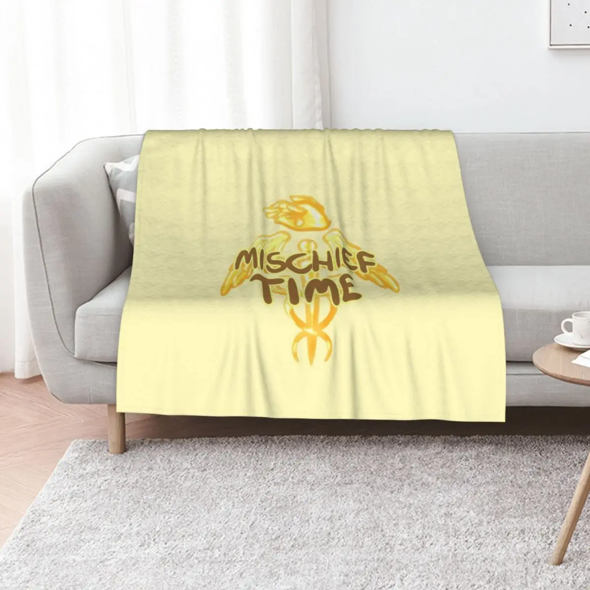 Mischief Time Throw Blanket Luxury Designer Heavy Sofa Quilt Blankets For Sofas Blankets