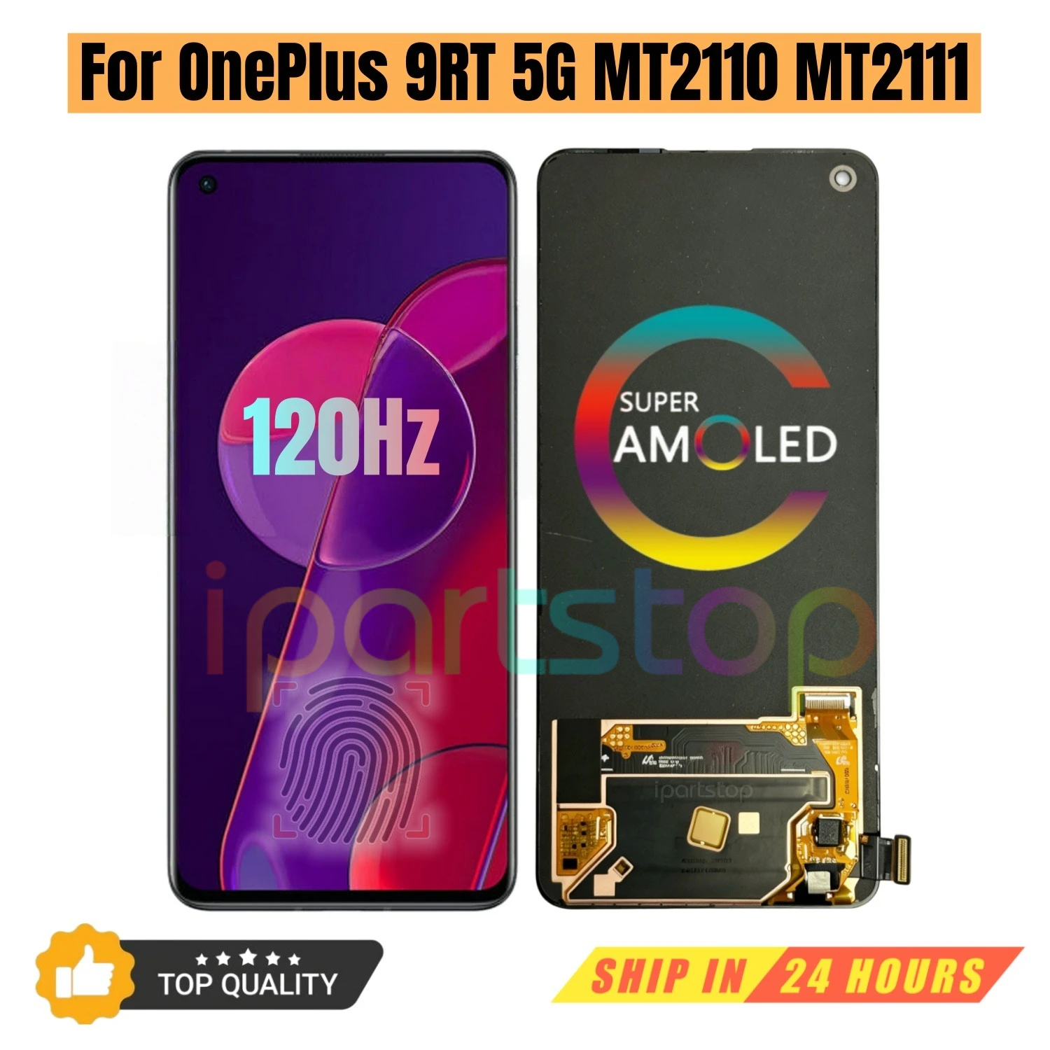 iparts-pantalla-de-repuesto-para-oneplus-9rt-5g-9-rt-mt2110-mt2111-pantalla-amoled-de-120hz-con-digitalizador-tactil-y-marco-ensamblaje-oem
