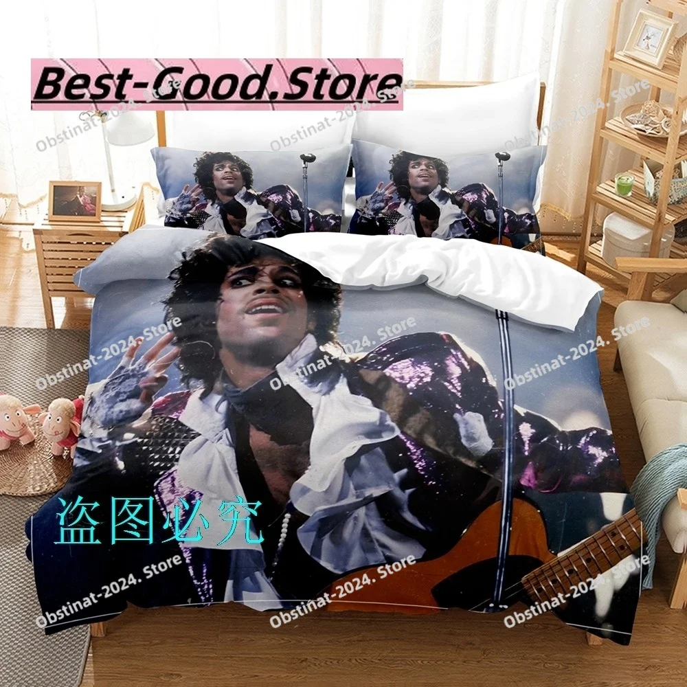 

Prince Rogers Nelson Bedding Set Single Twin Full Queen King Size Bed Set Adult Kid Bedroom Duvetcover Sets parure de lit Bed 2