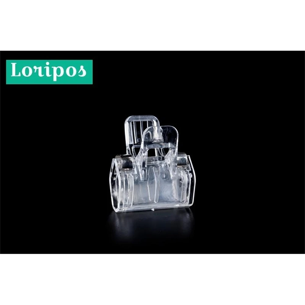 Plastic Pop Sign Clip Name Card Display Merchandise Price Tag Label Holder Cover 146x102mm Tube Clip Customized Sizes