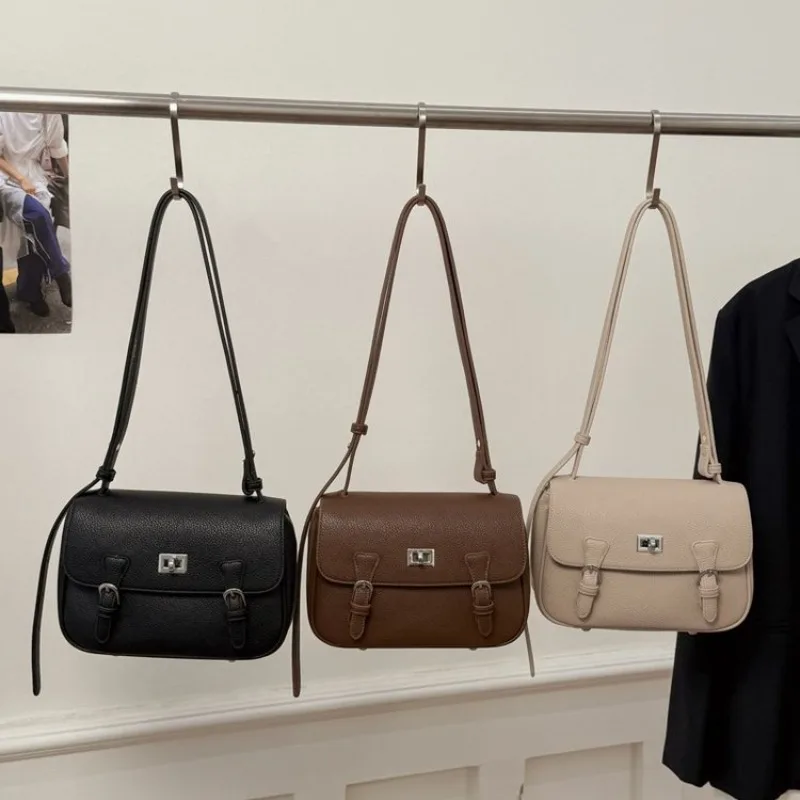 

Trendy Design Diaper Bag Large Capacity Shoulder Bag Elegant Solid Color Leather Handbag for Women Classic Designer Paris