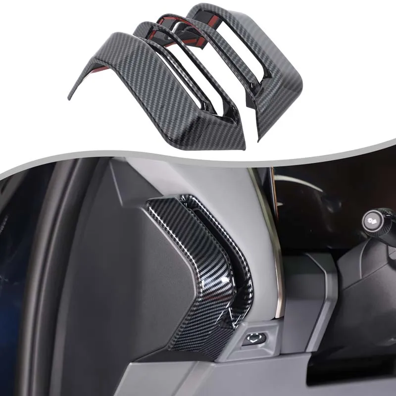 

ABS Carbon Fiber For BMW X3 G45 2025+ Car styling Car dashboard air outlet frame decoration sticker car interior accessories
