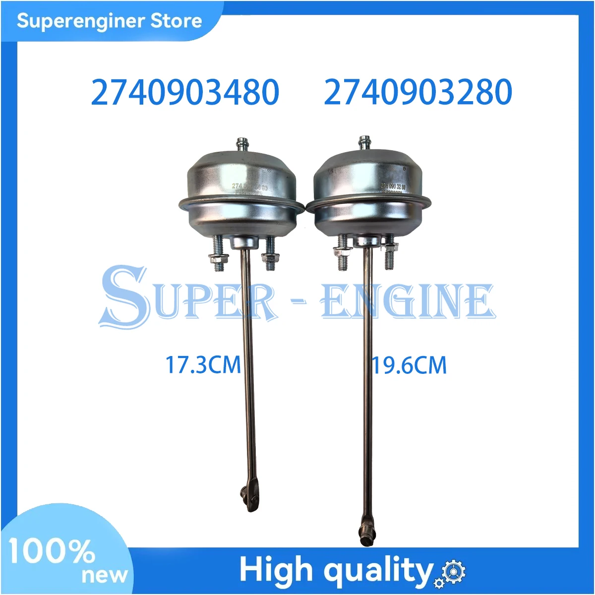 2740903280  2740903480  Turbo Wastegate Actuator AL0072 Turbine Parts For Mercedes Benz E C Klasse W212 W204 C300 OM 274 920