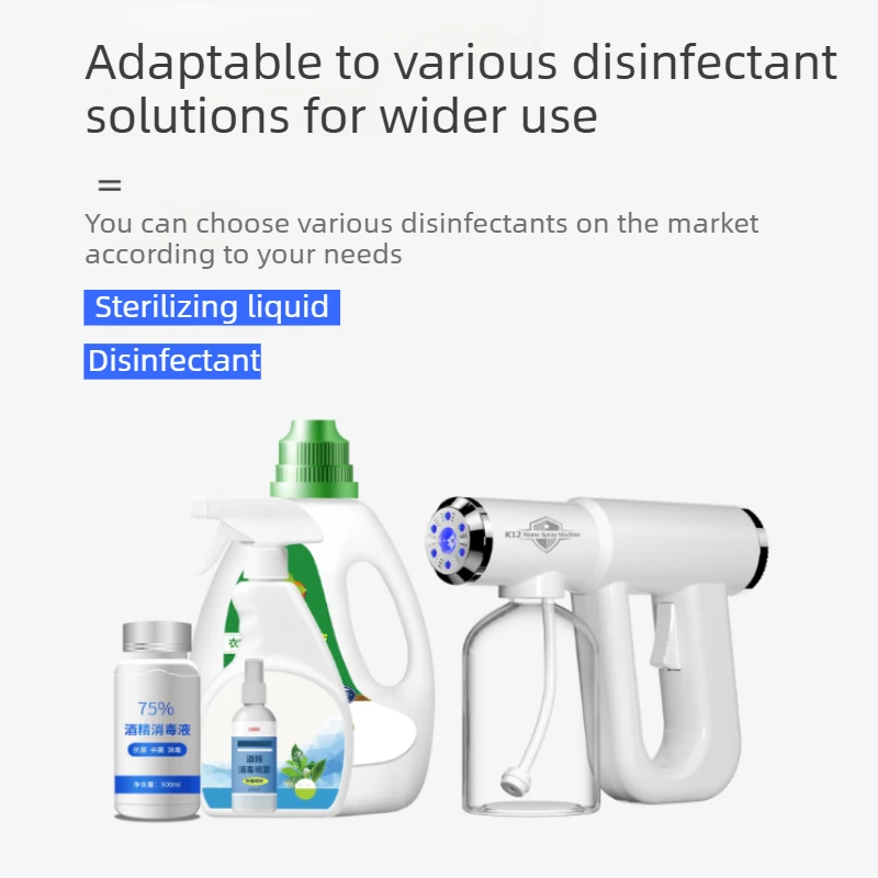 USB Rechargeable Wireless Hair Styling Spray Gun