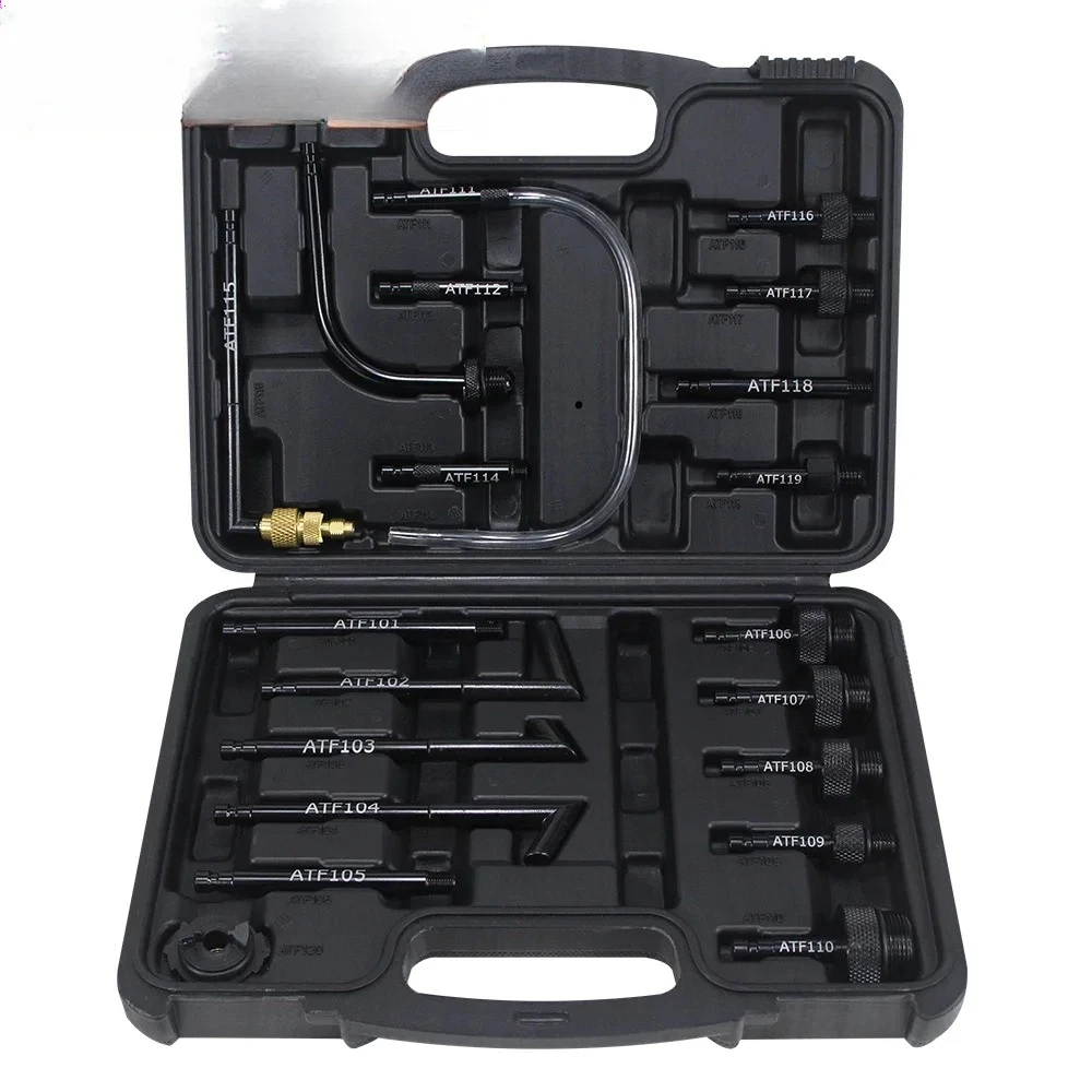 20Pcs Oil Refill Filling ATF Adapter Transmission Fluid Oil Refilling Connector Tool Kit Replacement for Ford VW Honda Benz Audi