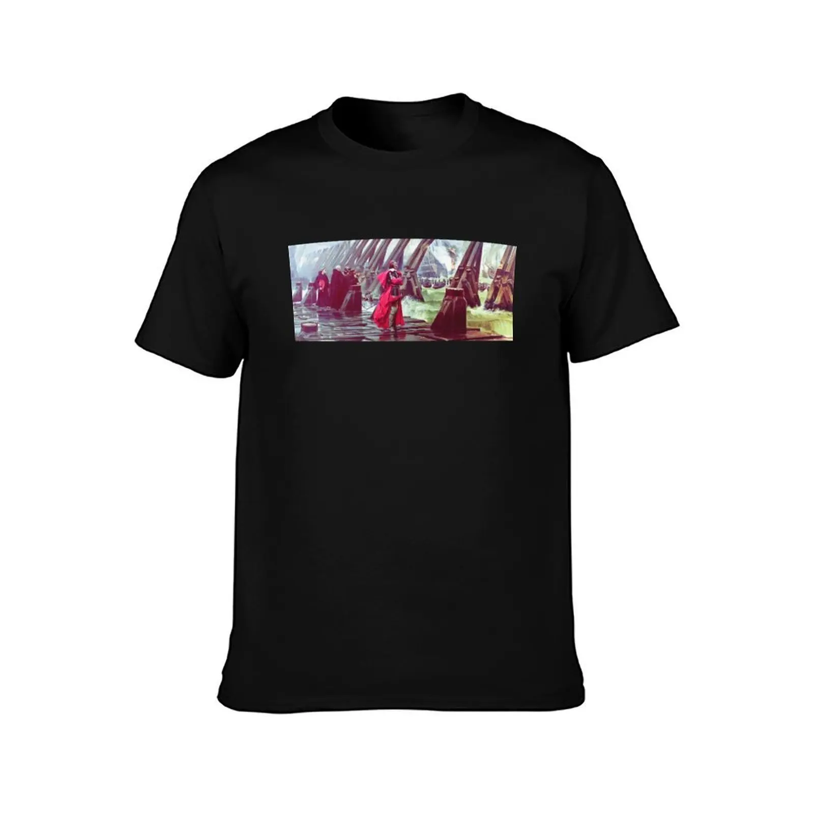 The Sieg of La Rochelle - Cardinal Richelieu T-Shirt Plus Size Quick Dry Sports Tee T-Shirt