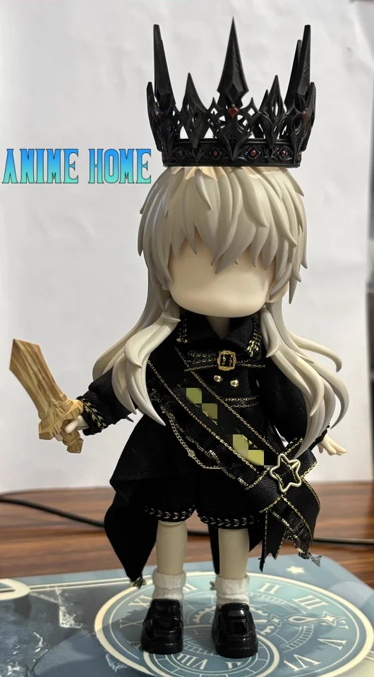 

Head Shell Game Love and Deepspace Xavier King Role Cos Ручная работа OB11 OB22 Краска для волос Съемная корона Игрушечная модель Косплей Подарок