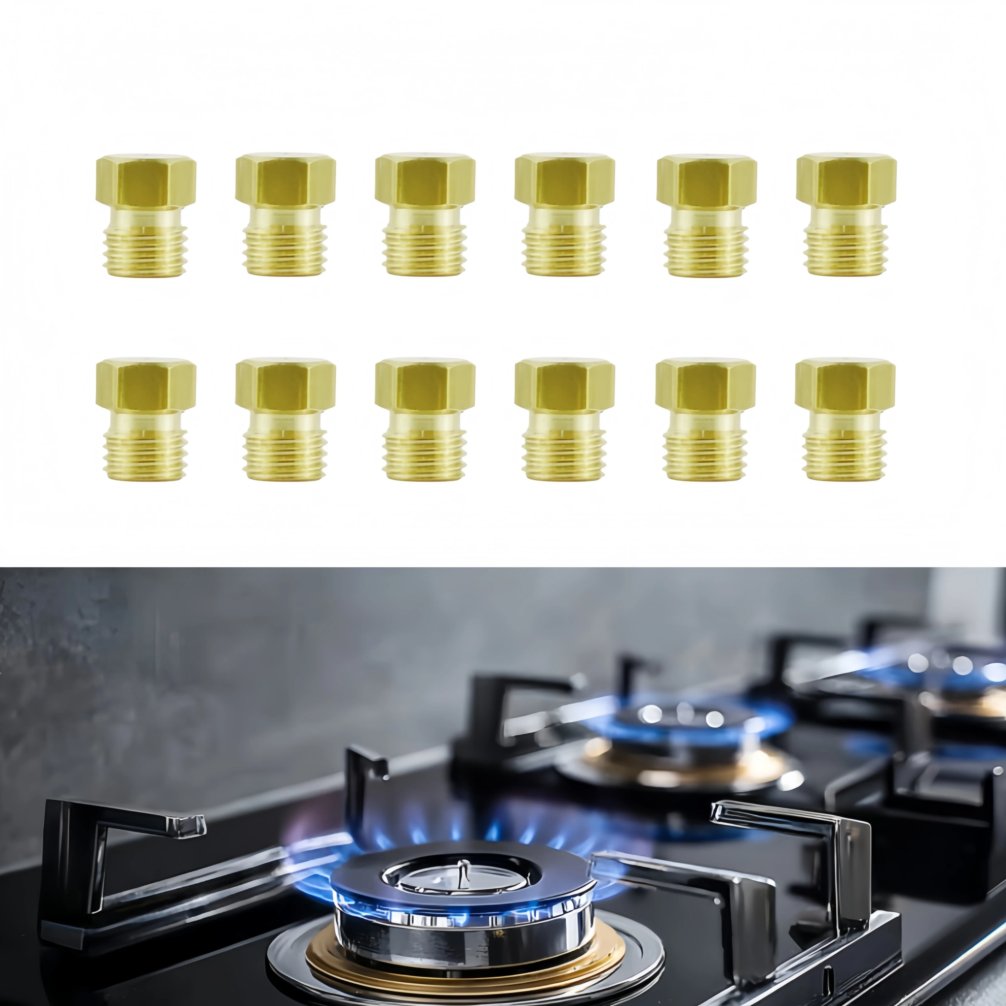 5 шт. латунных форсунок для га – обзор и цена Home Cooking Gas