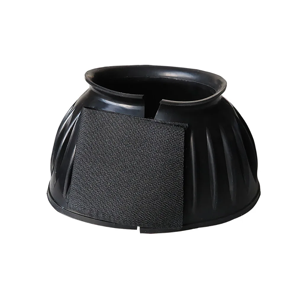 دائم المهنية المطاط الحصان جرس الأحذية أقدام الحصان التمهيد الأحذية الغطاء الواقي وعاء الحصان معدات الفروسية #5