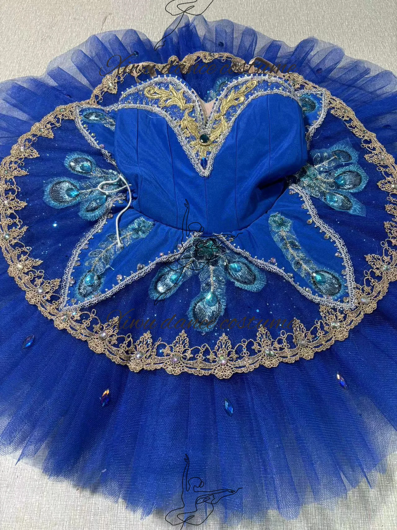 Professional high-quality custom-size ballet performance ballet costume high-end competition ballet dress