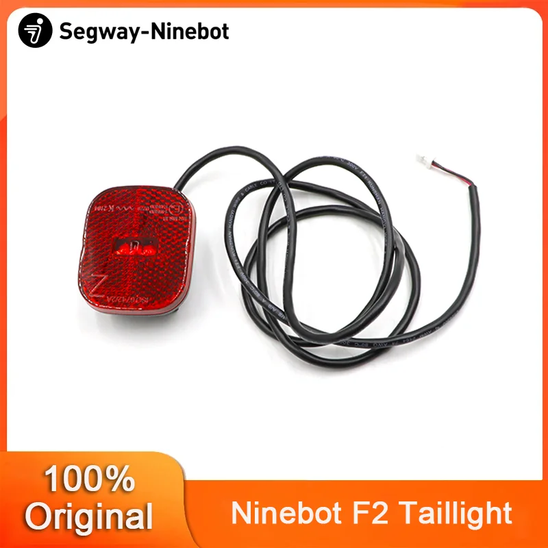 Original Taillight For by Segway F2/F2 pro/F2 plus Electric Scooter Stop light Rear Brake LED Light Replace Parts