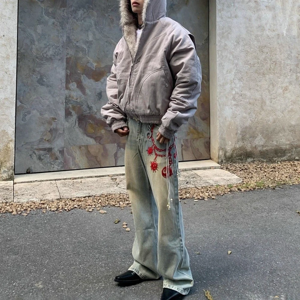 Winter Warm Thick Plush Jacket For Men And Women 2025 New American Street Fashion Trend Shopping Heavy Casual Loose Y2k Jacket - Image 2