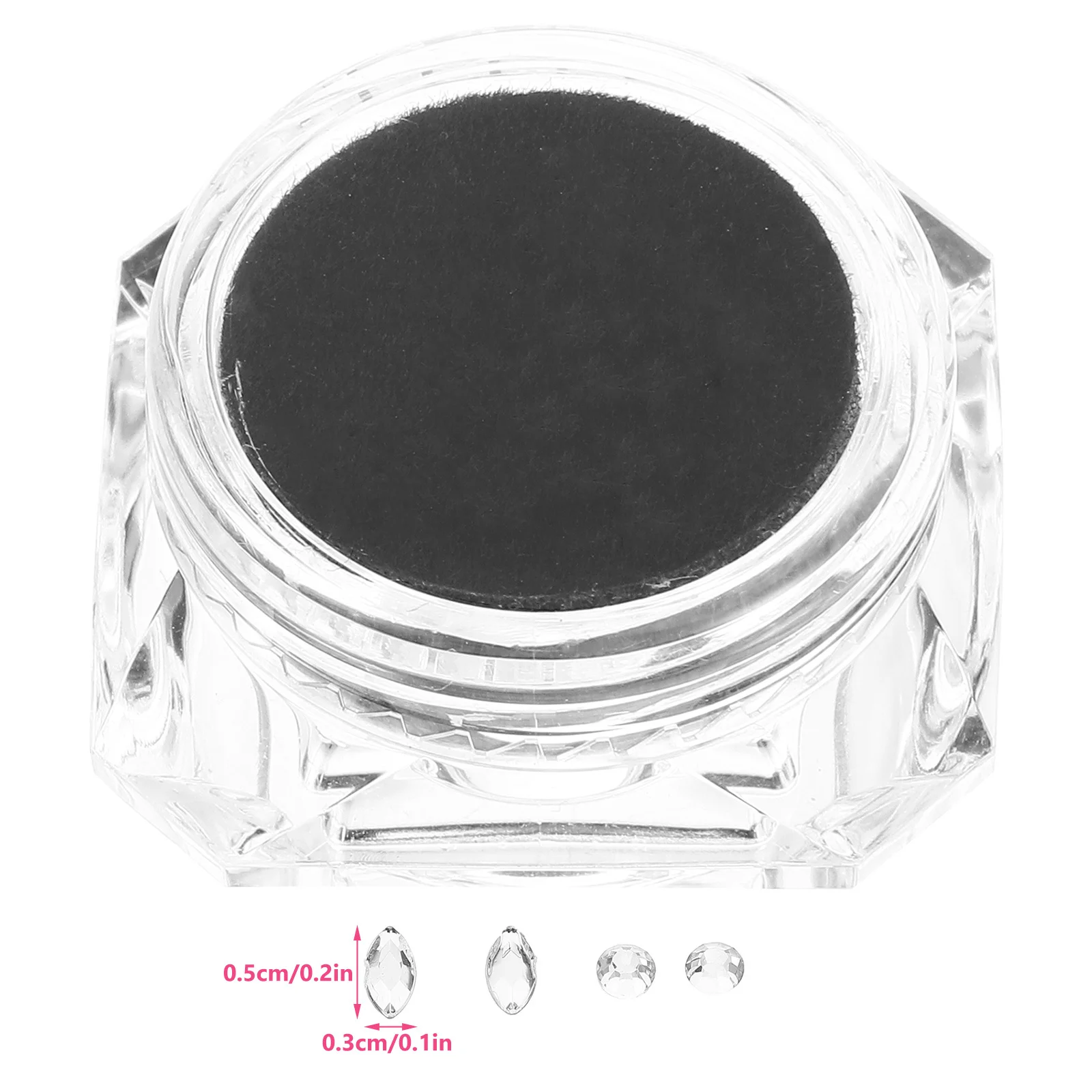 1 مجموعة الأسنان الأحجار الكريمة كيت شيك كريستال الأسنان مجوهرات الديكور DIY بها بنفسك الأسنان الفن الحلي حجر الراين مجوهرات الأسنان #5