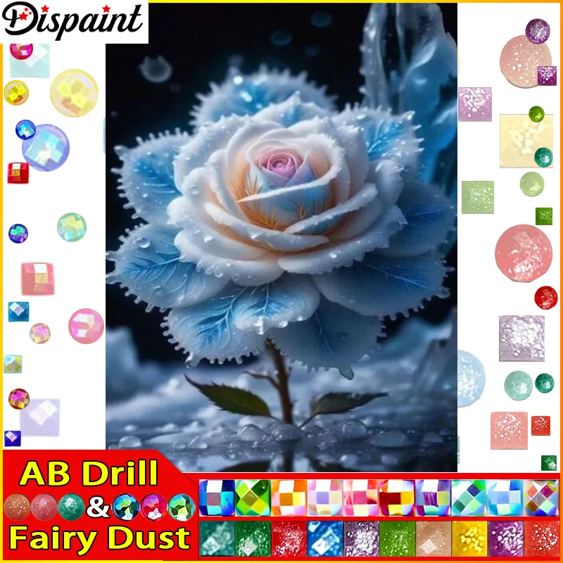 Dispaint Fairy Dust AB Diamond Painting Full Square/Round Diamond 