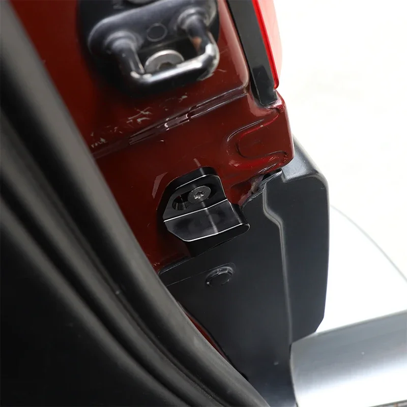 

1Pcs Aluminum Alloy Black For Toyota FJ Cruiser 2007-2021 Car Tailgate Latch Cover Car Modification Accessories