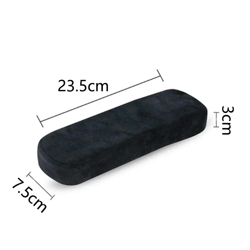 2Pcs Chair Armrest Cushions Memory Foam Elbow Pressure Relief Armrest Pads Washable Arm Covers For Wheelchairs Office Chairs image 6