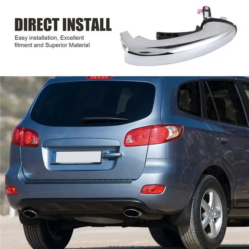 A76T-Trunk Tailgate Rear Back Latch Outside Door Handle For Santa Fe 2005-2006 8126026010