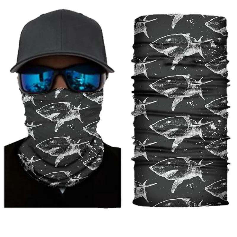 Outdoor Bandana Fishing Sports Cycling Motorcycle Skull Running Hijab Neck Warmer Multi Use Face Shield Sport Mask Masque