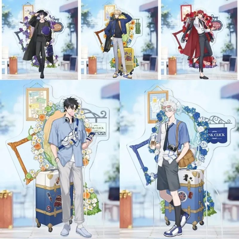 

10 см аниме ссылка щелчок Лукас Феликс Лю Сяо вен Чарльз акриловая фигурка-подставка модель тарелка косплей мультфильм настольный декор подарок