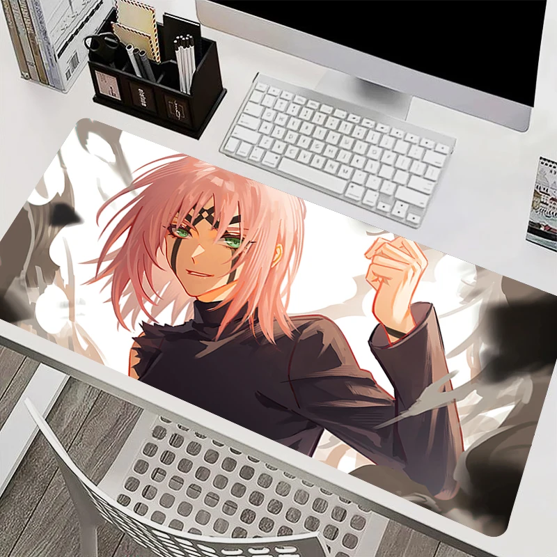 

Mousepad Laptop Mouse Pad Office PC Accessories Keyboard Pad Rubber Cup Mat Soft Mouse Mat Large Naruto Sakura Haruno Desk Mat