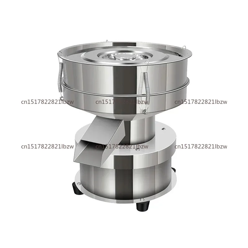 Vibrating Screen Small Stainless Steel Sieving Machine 50w Powder Sieve Chinese Medicine Flour Electric Sifting Machine