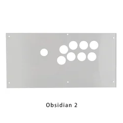 Qanba Arcade stick accessory Q7 Obsidian 2 Transparent Plexi Cover Panel Acrylic
