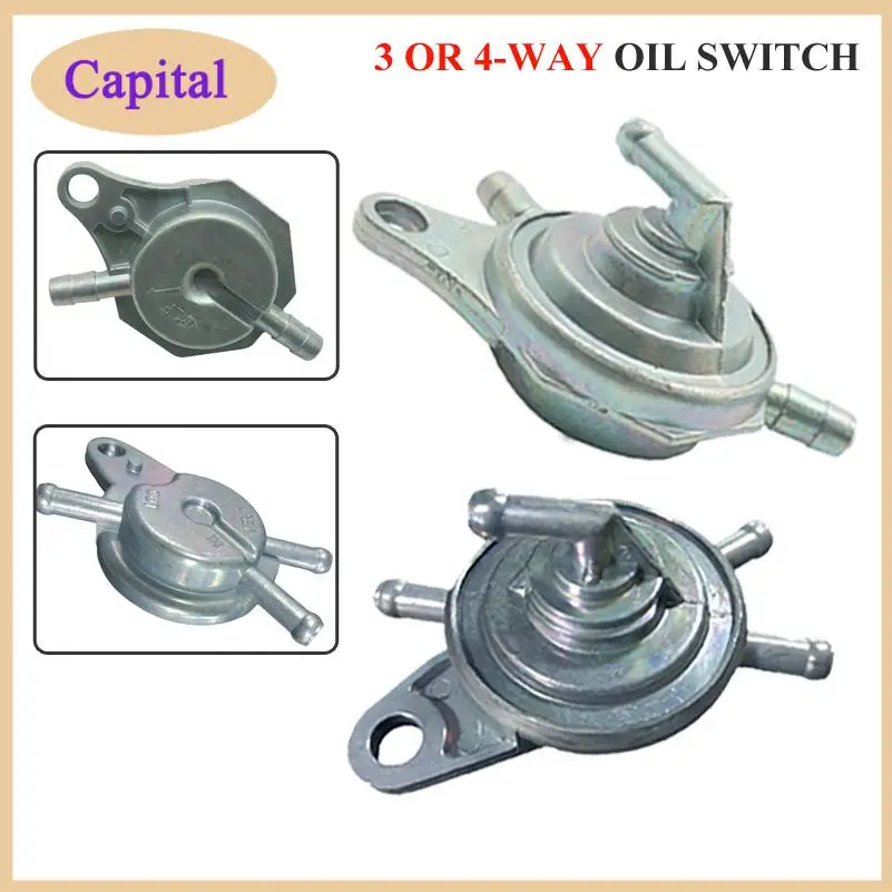 Multiple types Motorcycle Fuel On/Off Valve Switch Petcock Oil Tank Hose Tap For Scooter Motorcycle Motorbike ATV MINI MOTORHot