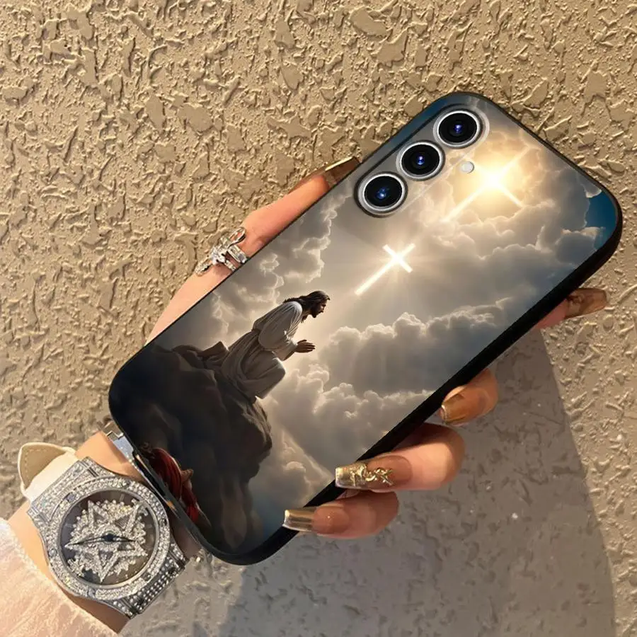 Jesus Design Combining Case for Samsung Galaxy A23 A13 A55 A41 A05 A70 A37 A12 A53 A17 A06 A50 A52 A36 A25 A16 A57 A15 A73 A51