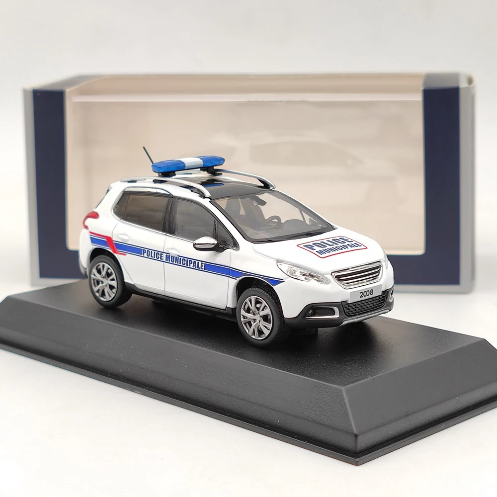 Norev-White Diecast نموذج اللعب ، 1:43 ، سيارات مجموعة محدودة ، هواية السيارات ، هدية ل P ~ ot 2008 2013 #2