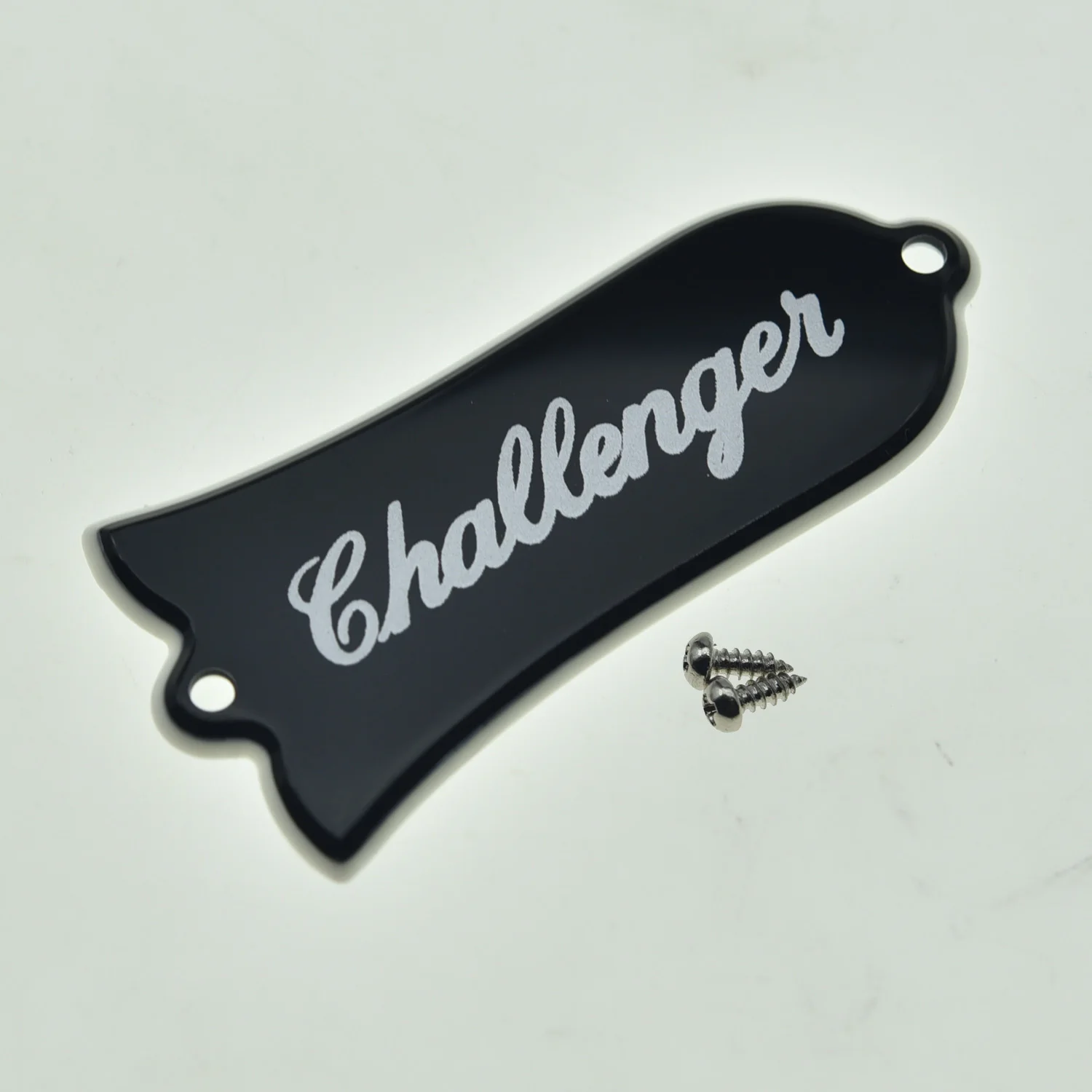 2-ply Truss Rod Cover with Silver Paint Number and Stainless Screws for Gibson LP Les Paul/SG/ES Electric/Acoustic Guitar Bass - view 2
